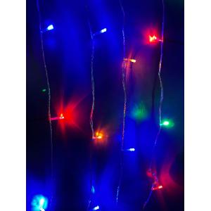 Гирлянда 50 СВД, цветная, 8,5 метров белый провод