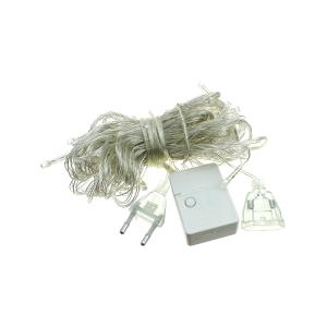 Гирлянда 50 СВД, цветная, 8,5 метров белый провод