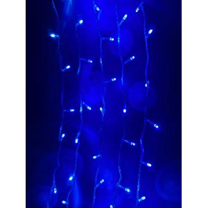 Гирлянда 50 СВД, синяя, 5 метров белый провод