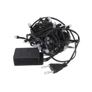 Гирлянда 60 СВД 7мм, цветная, матовые светодиоды, 5,5 метров