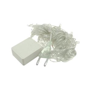 Гирлянда 60 СВД, цветная, 4,5 метров белый провод