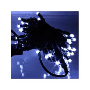 Гирлянда 70свд, форма рубин 9,5м белая холодная уличная