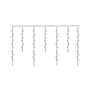 Гирлянда бахрома 96 свд 4*0,6 метра, цвет теплый белый смена режимов