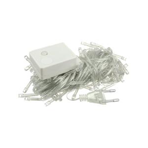 Гирлянда "Бюджет" 100 СВД, белая, 10 метров смена режимов