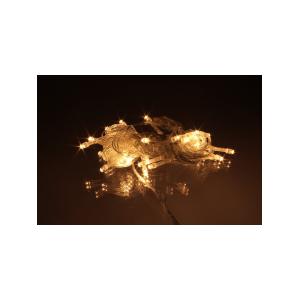 Гирлянда "Бюджет" 40 СВД, белая теплая, 5 метров, упаковка 2шт