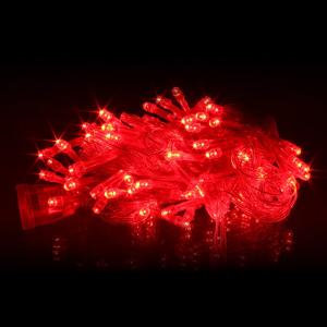 Гирлянда "Бюджет"100 СВД, красная, 10 метров смена режимов