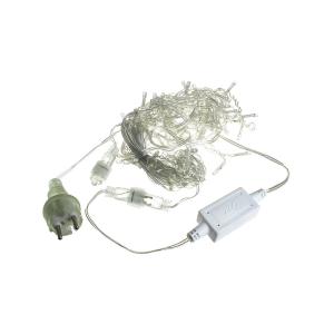 Гирлянда Navigator белая холодная, 100 свд, бахрома 3.5м, 220В