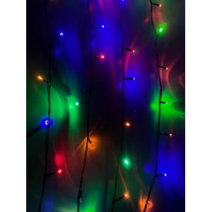 Гирлянда Navigator RGB, 100 свд, нить 9,5м, 220В