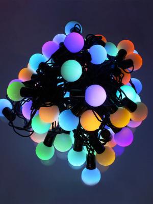 Гирлянда Navigator RGB, 70 свд, нить 8м, 220В