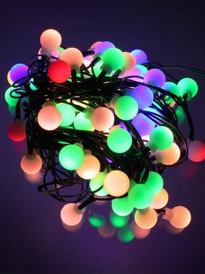 Гирлянда Navigator RGB, 80 свд, нить 7,9м, 220В