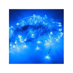 Гирлянда Navigator синяя, 100 свд, нить 11.5м, 220В