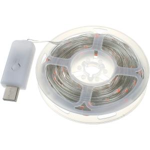 Гирлянда Роса 100 свд, 10 метров, цвет красный, провод силикон