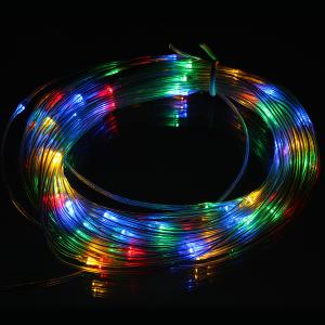 Гирлянда "Роса" 100 СВД 10 метров, цвет RGB, пульт