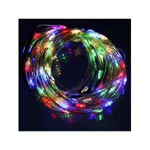 Гирлянда "Роса" 100 СВД 10 метров, цвет RGB