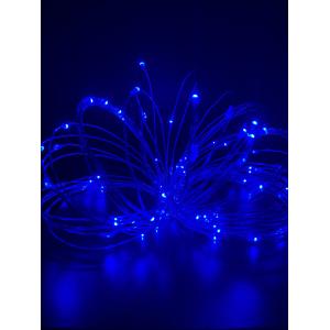 Гирлянда "Роса" 100 СВД 10 метров, цвет синий