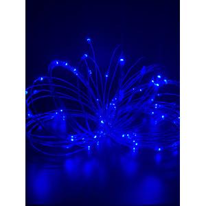 Гирлянда "Роса" 100 СВД 10 метров, цвет синий
