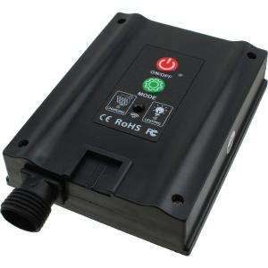 Гирлянда "Роса" 300 СВД, 30 метров, пульт, на солнечной батарее, цвет белый теплый