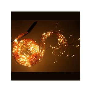 Гирлянда "Роса" 400 СВД, 20 нитей по 2 метра, цвет белый теплый