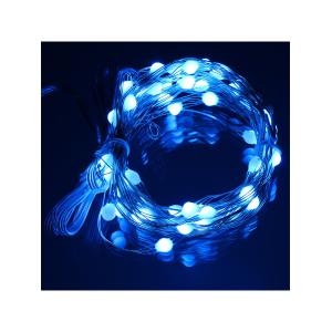 Гирлянда "Роса" 50 СВД , 5 метров, цвет RGB, пульт, Bluetooth