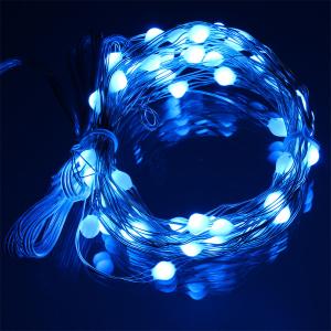 Гирлянда "Роса" 50 СВД , 5 метров, цвет RGB, пульт, Bluetooth