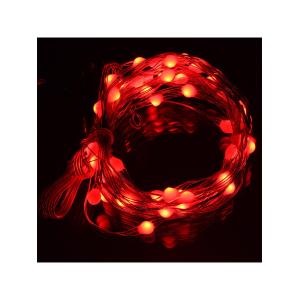 Гирлянда "Роса" 50 СВД , 5 метров, цвет RGB, пульт, Bluetooth