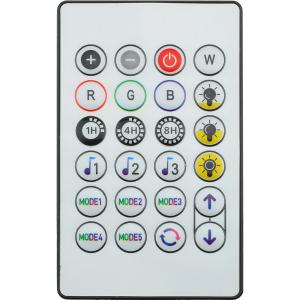 Гирлянда "Роса" 50 СВД , 5 метров, цвет RGB, пульт, Bluetooth, прищепки