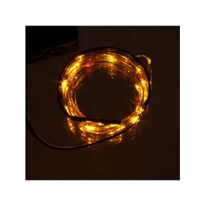 Гирлянда "Роса" 50 СВД 5метров, цвет желтый