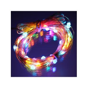 Гирлянда "Роса" 66 СВД , 10 метров, цвет RGB, пульт, Bluetooth