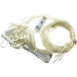 Гирлянда "Роса" штора 200 СВД, пульт, цвет синий