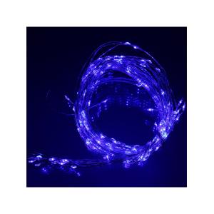 Гирлянда "Роса" штора 200 СВД, пульт, цвет синий