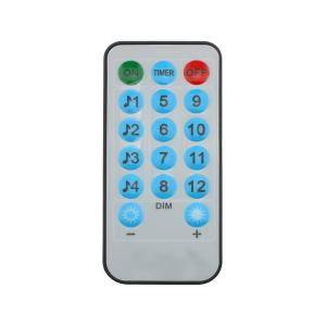 Гирлянда "Роса" штора 200 СВД, пульт, цвет синий