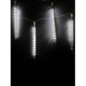 Гирлянда сосульки тающие 8шт по 12 свд, белая 30х200 см