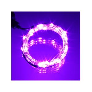 Гирлянда светодиодная "Роса", 3AA,10м 100LED-Fiolet