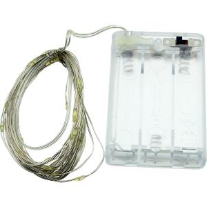 Гирлянда светодиодная "Роса", 3AA,10м 100LED-Fiolet