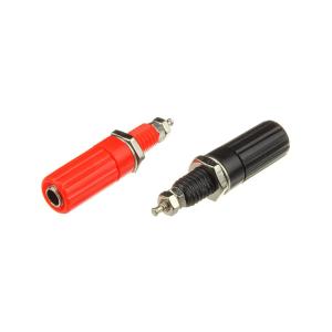 Гнездо "Банан" D-4mm пластик пара