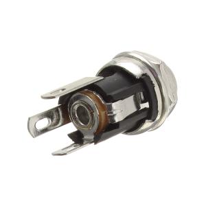 Гнездо питания 5.5*2.1мм DJK-04A на панель крепление на гайку