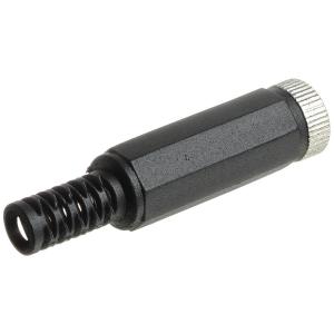 Гнездо питания 5.5*2.1*9мм (DJK-00А) на кабель с амортизатором