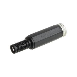 Гнездо питания 5.5*2.1*9мм (DJK-00А) на кабель с амортизатором