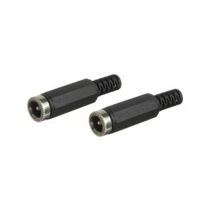 Гнездо питания 5.5*2.1*9мм (упаковка 2шт) L-KLS1-DCP-03-2.1A (DJK-00А) на кабель с амортизатором