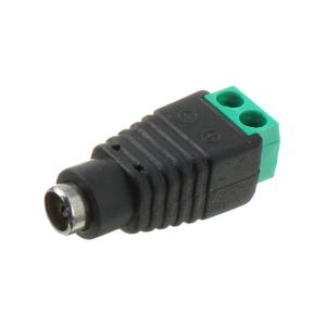 Гнездо питания 5.5*2.5мм Ecola SCPLRMESB на кабель, клеммник винтовой