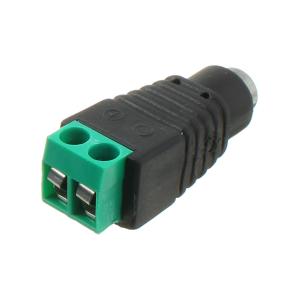 Гнездо питания 5.5*2.5мм Ecola SCPLRMESB на кабель, клеммник винтовой