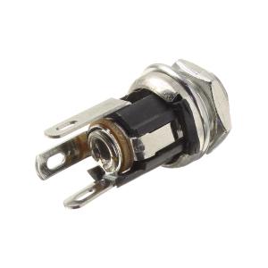 Гнездо питания 5.5*2.5мм L-KLS1-DC-025B-2.5 (DJK-04B) на панель крепление на гайку