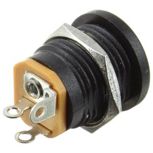 Гнездо питания 5.5*2.5мм Ruichi TC-022B на панель крепление на гайку