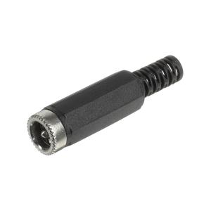 Гнездо питания 5.5*2.5*9мм (DJK-00B) на кабель с амортизатором