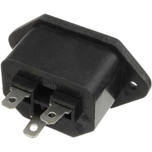 Гнездо сетевое для ПК в корпус, 2 штуки