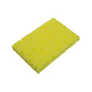 Губка для чистки Жала 80*52*10мм, желтая
