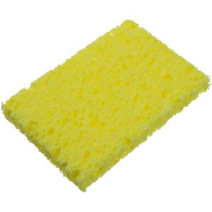 Губка для чистки ЖАЛА 80*52*10мм, желтая
