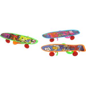 Игрушка мини скейт на взводе, пластмассовый