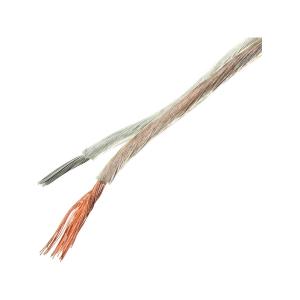 Кабель акустический прозрачный 2*2.5, силикон Strong 1 метр