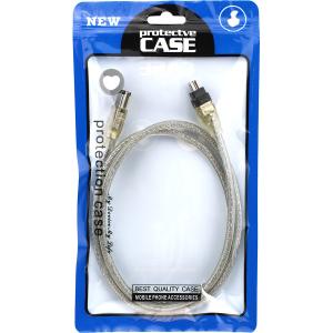 Кабель IEEE 6P>4P 1м силиконовый